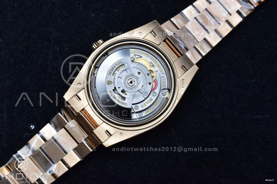 Date Edition Dial Roman Best THBF Day VR3255 President Green 228235 on 40 (Gain 1:1 RG Weight) Bracelet 0117